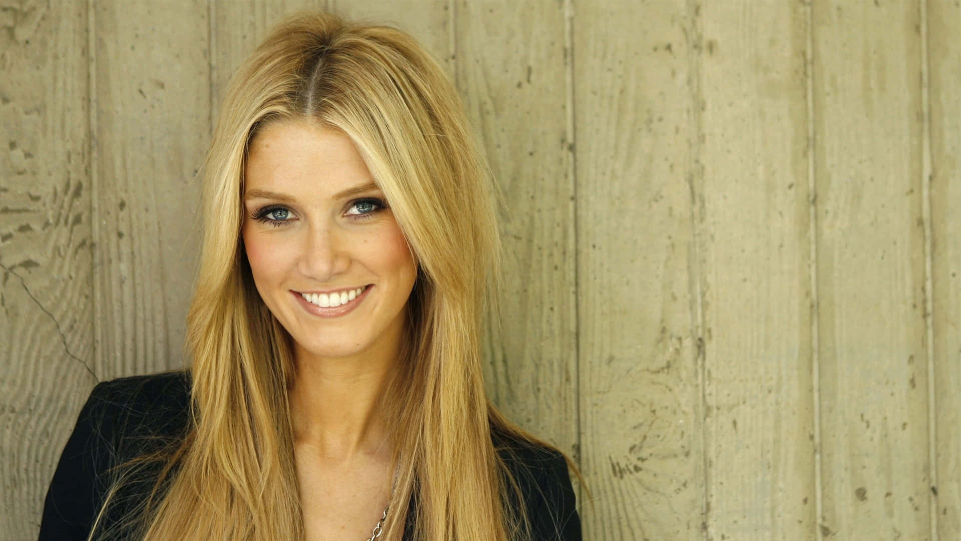 1920x1080 Download Delta Goodrem Smiling Portrait Wallpaper