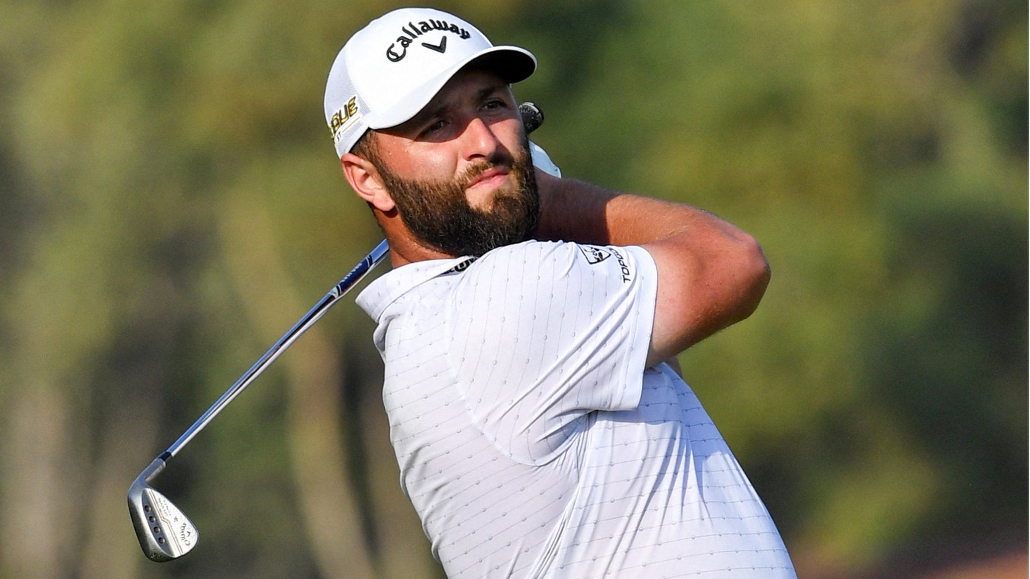 2048x1152 DP World Tour Championship: Jon Rahm leads as Rory McIlroy back in contention in Dubai