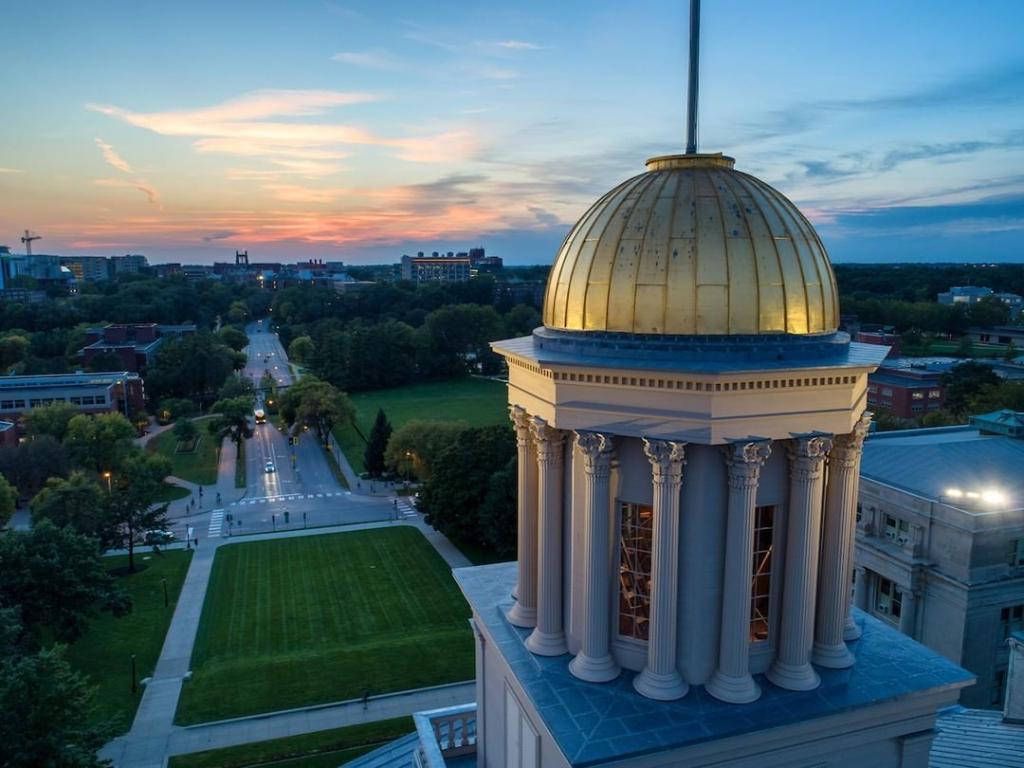 1024x768 Download University Of Iowa Capitol Building Wallpaper