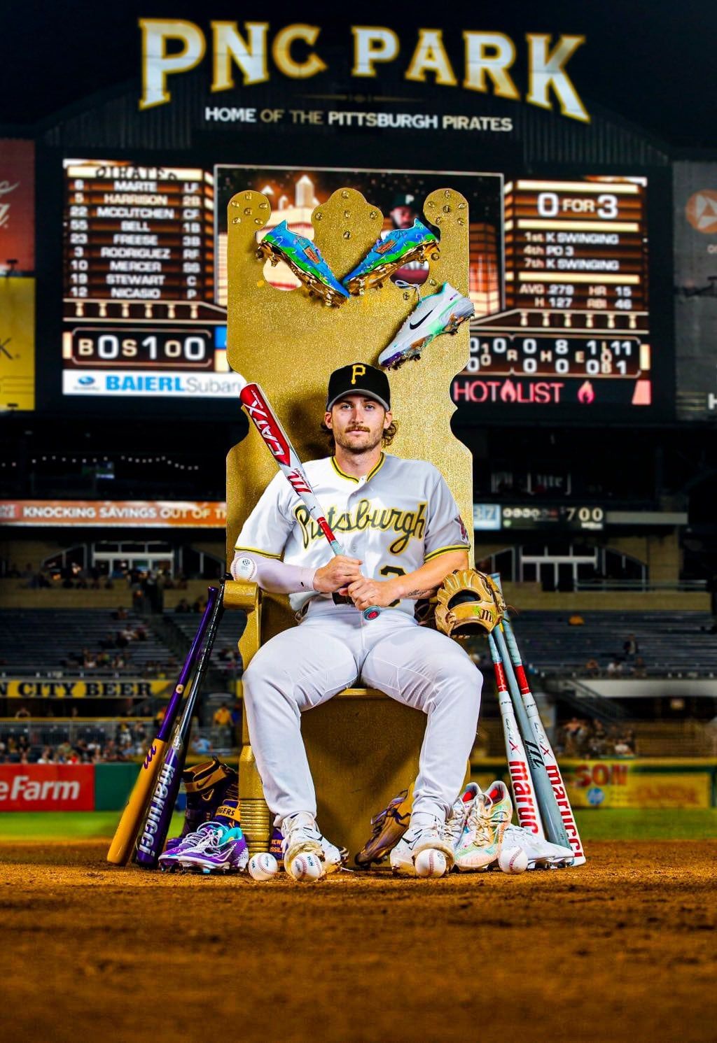 1024x1491 Dylan crews is batting .531 with 9 homeruns and 32 rbi's. He has walked 26 times and has only struck out 12 times!!!! He has an OPS of 1.645!!!!!!!!!!!!!!!!!!!