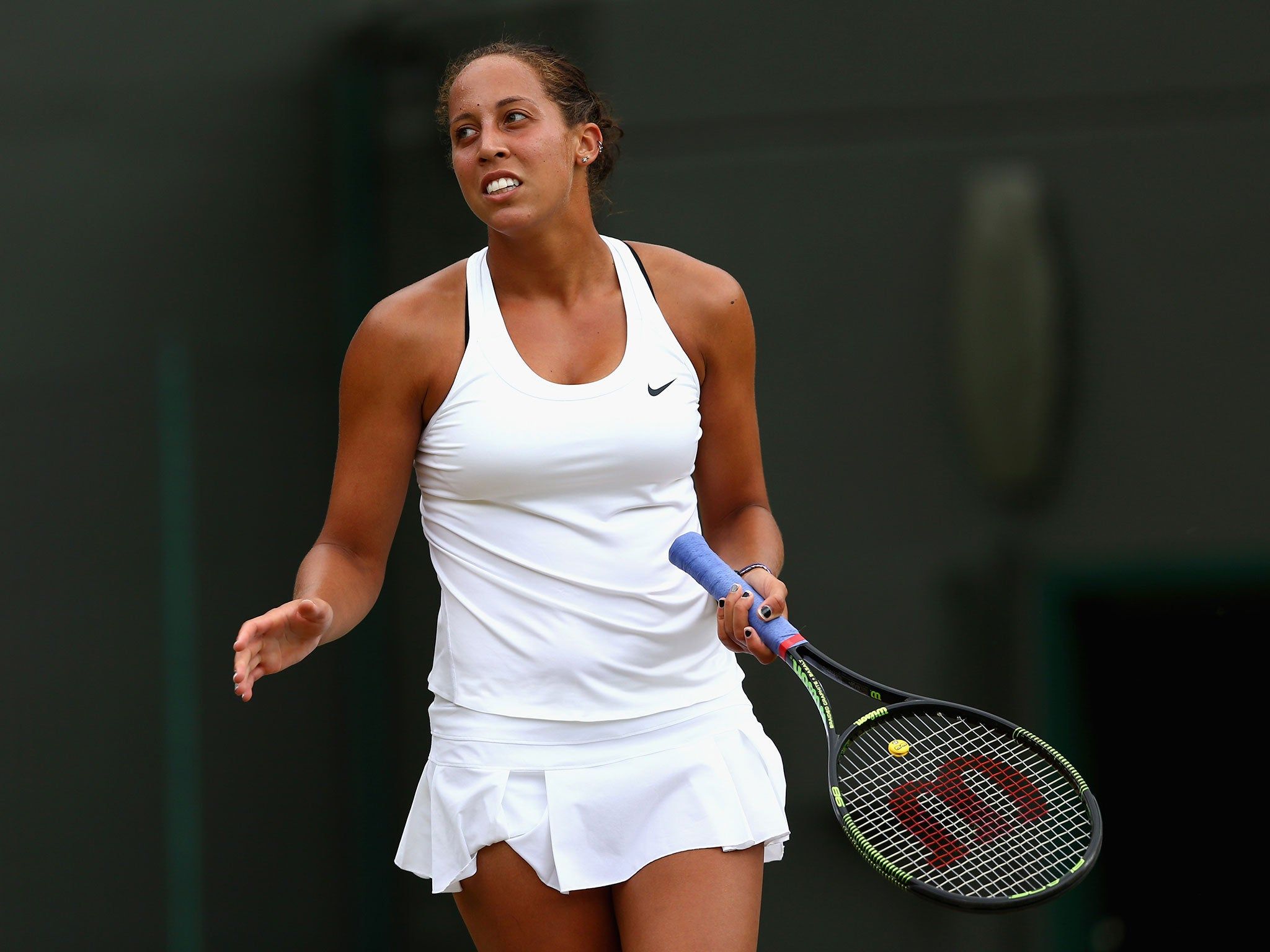 2048x1536 Wimbledon 2015: Madison Keys out as power is beaten by finesse of Agnieszka Radwanska
