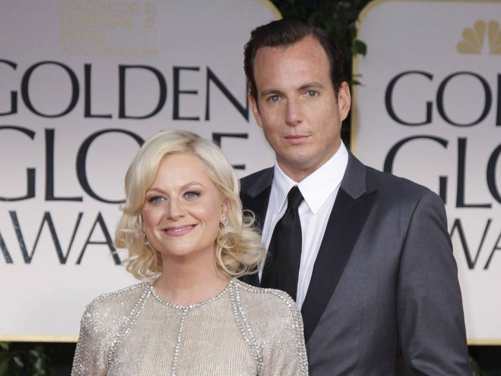 1600x1200 Download Will Arnett Amy Poehler Golden Globes Wallpaper