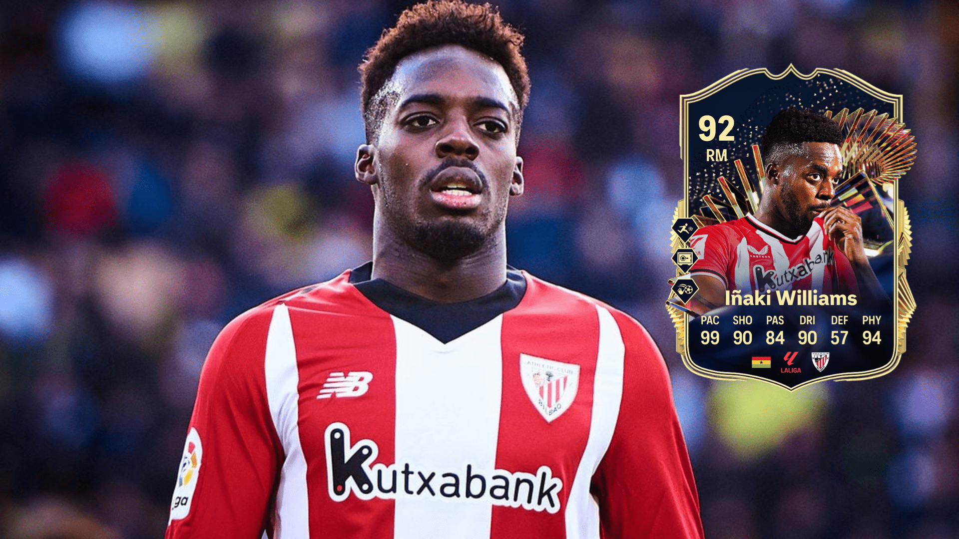 1920x1080 EA FC 24: How to Unlock Inaki Williams La Liga TOTS Card For Free