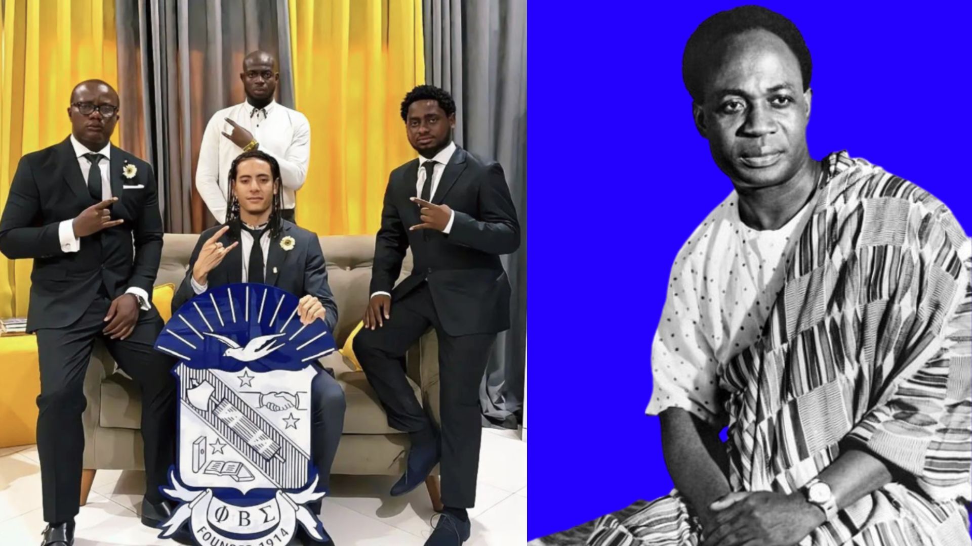 1920x1080 Pan African Legacy: Kwame Nkrumah's Grandson Initiated Into Phi Beta Sigma In Ghana The Yard
