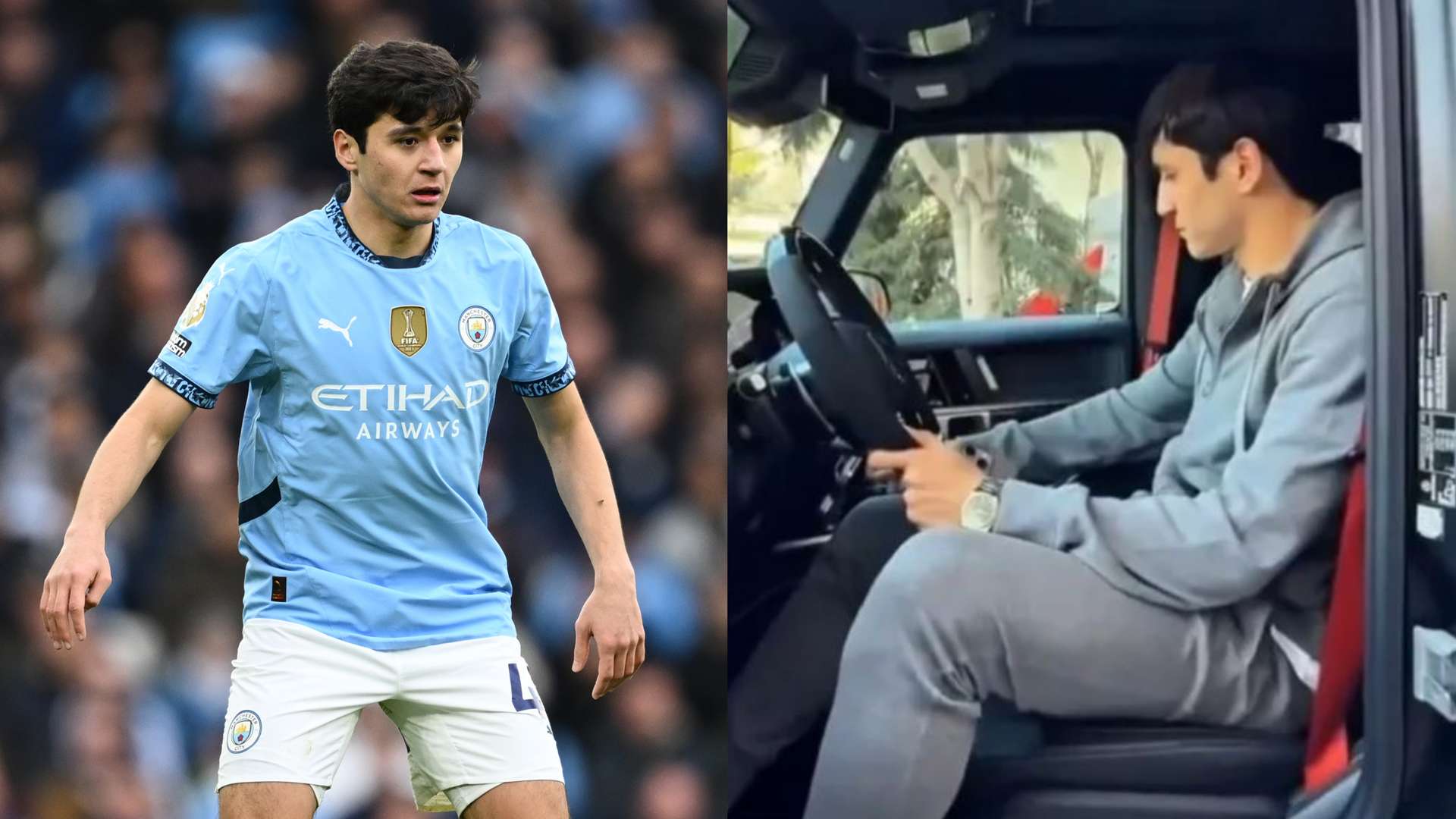 1920x1080 New wheels for Abdukodir Khusanov! Man City defender gifted £135k car on hero's return to Uzbekistan after 'becoming country's most successful footballer'. Goal.com US