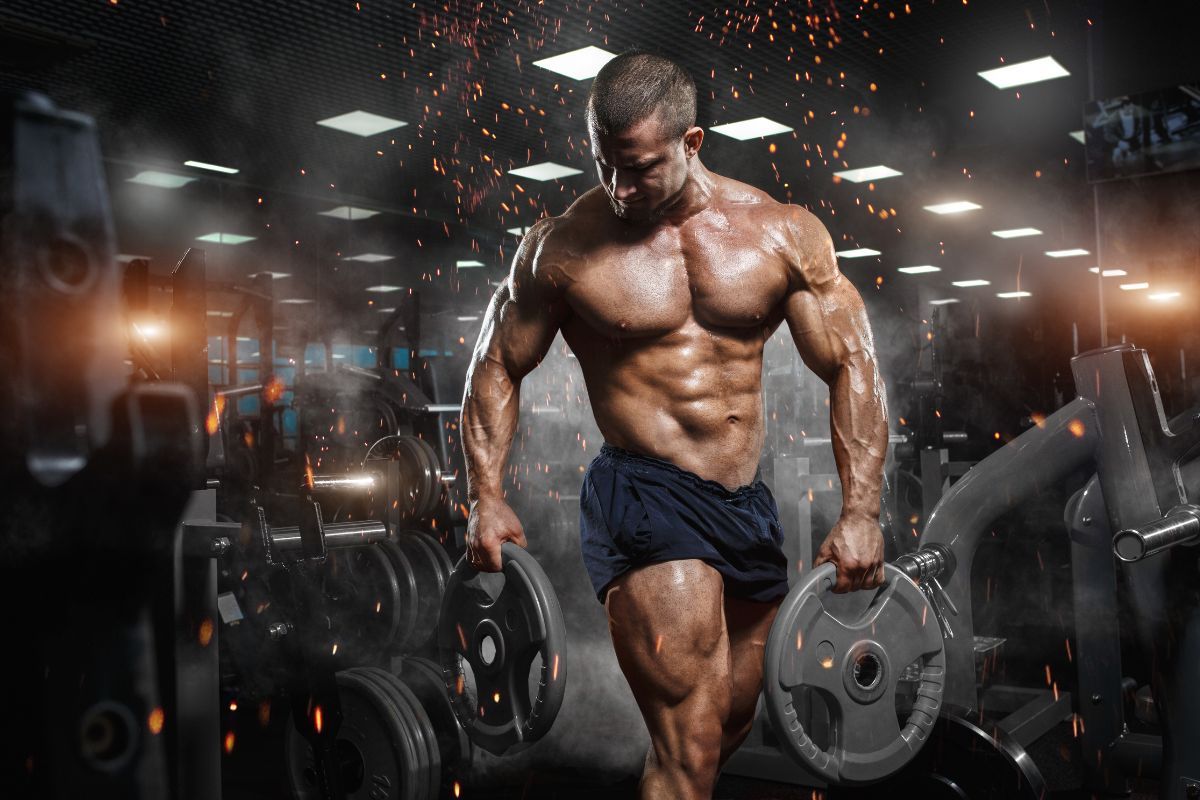 1200x800 Wallpaper for Gym Walls, Heavy Lifting®