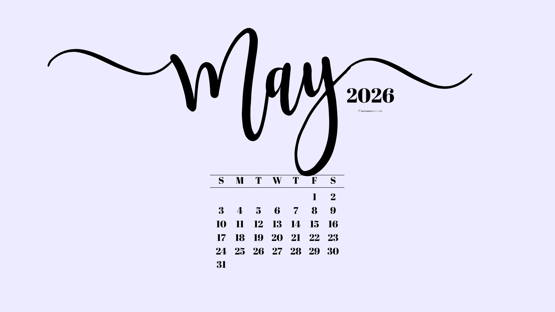 1920x1080 May Desktop Background