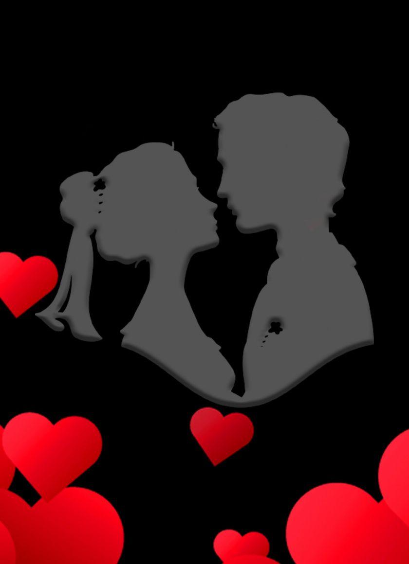 840x1160 Download Couple, love, heart, art wallpaper, 840x iPhone 4