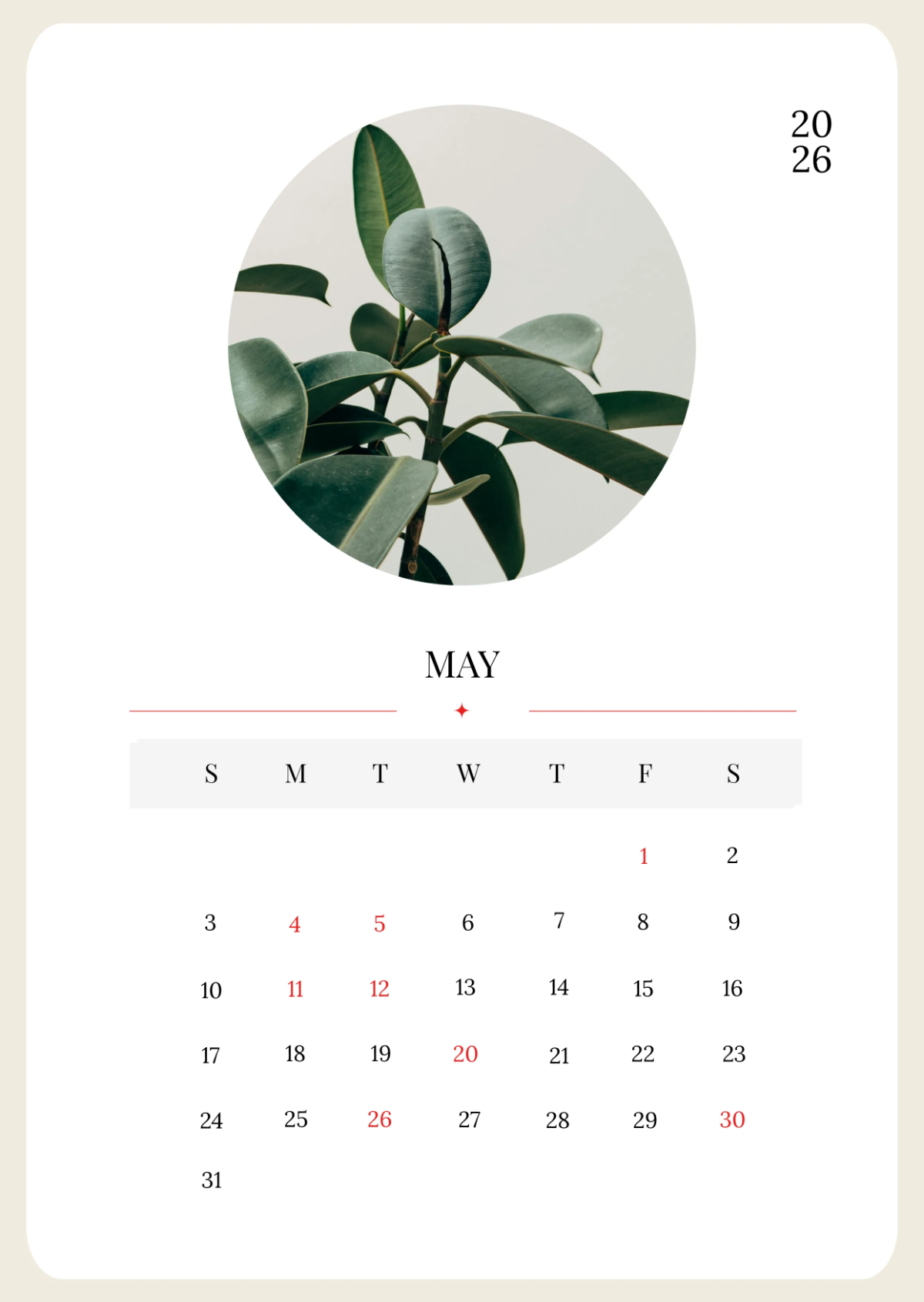 1200x1691 Free May 2026 Australia Calendar Template to Edit Online