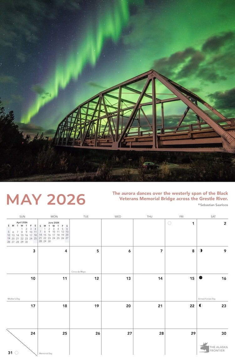 750x1159 Aurora Calendar Available. Beautiful Northern Lights Picture Alaska Frontier