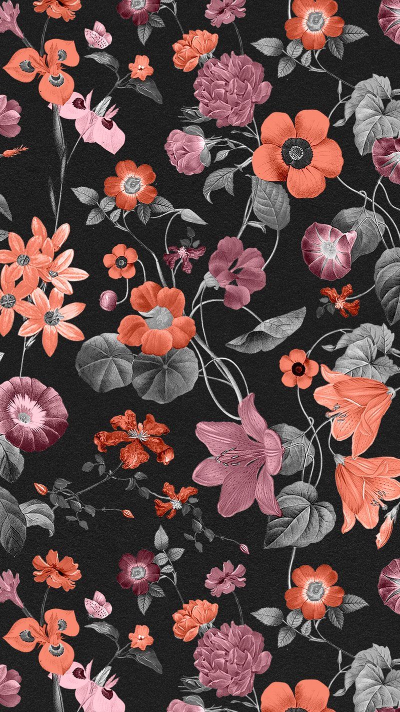 800x1422 Floral Pattern Designs. Free Seamless Vector, Illustration & PNG Pattern Image