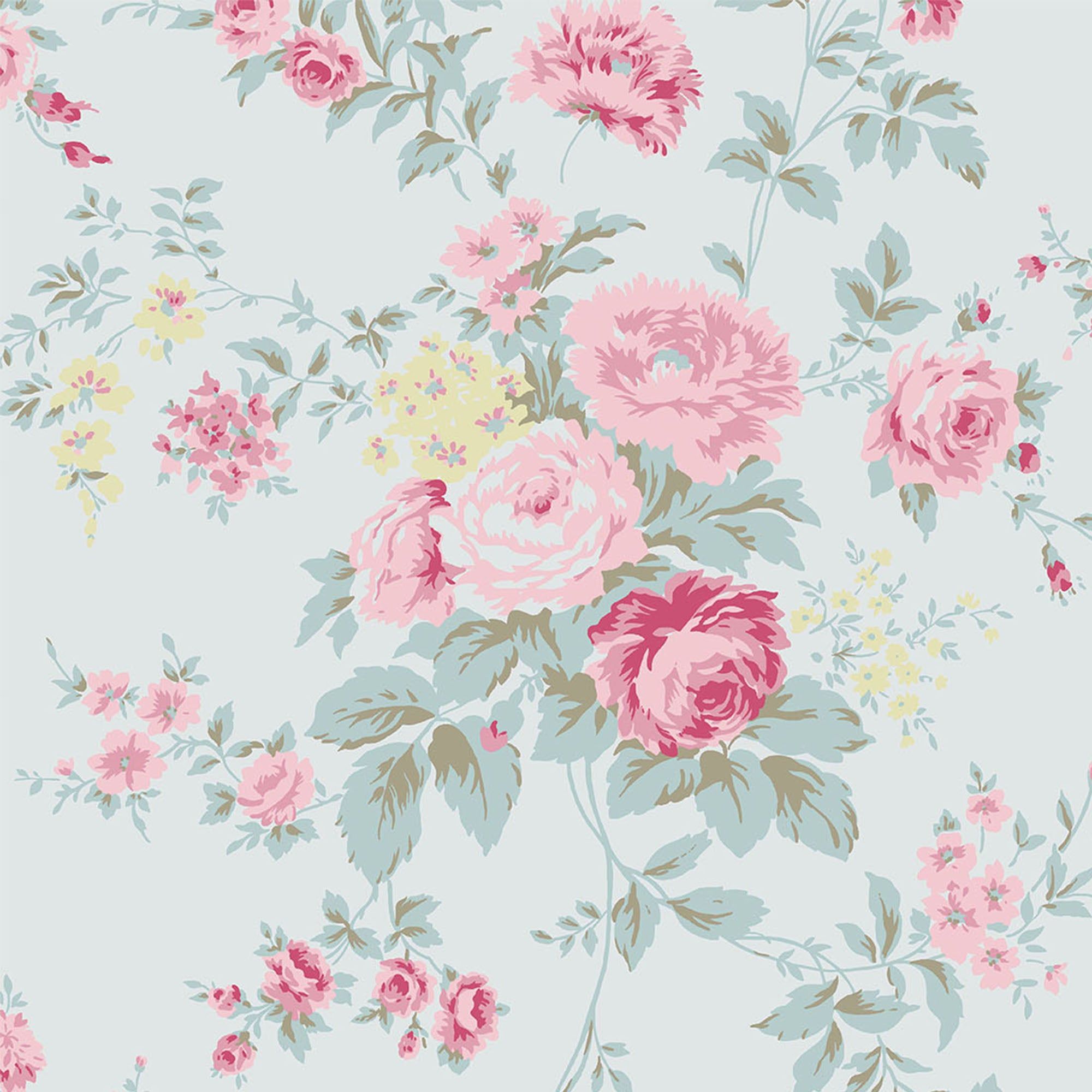 2000x2000 Wild Flower Blue Wallpaper