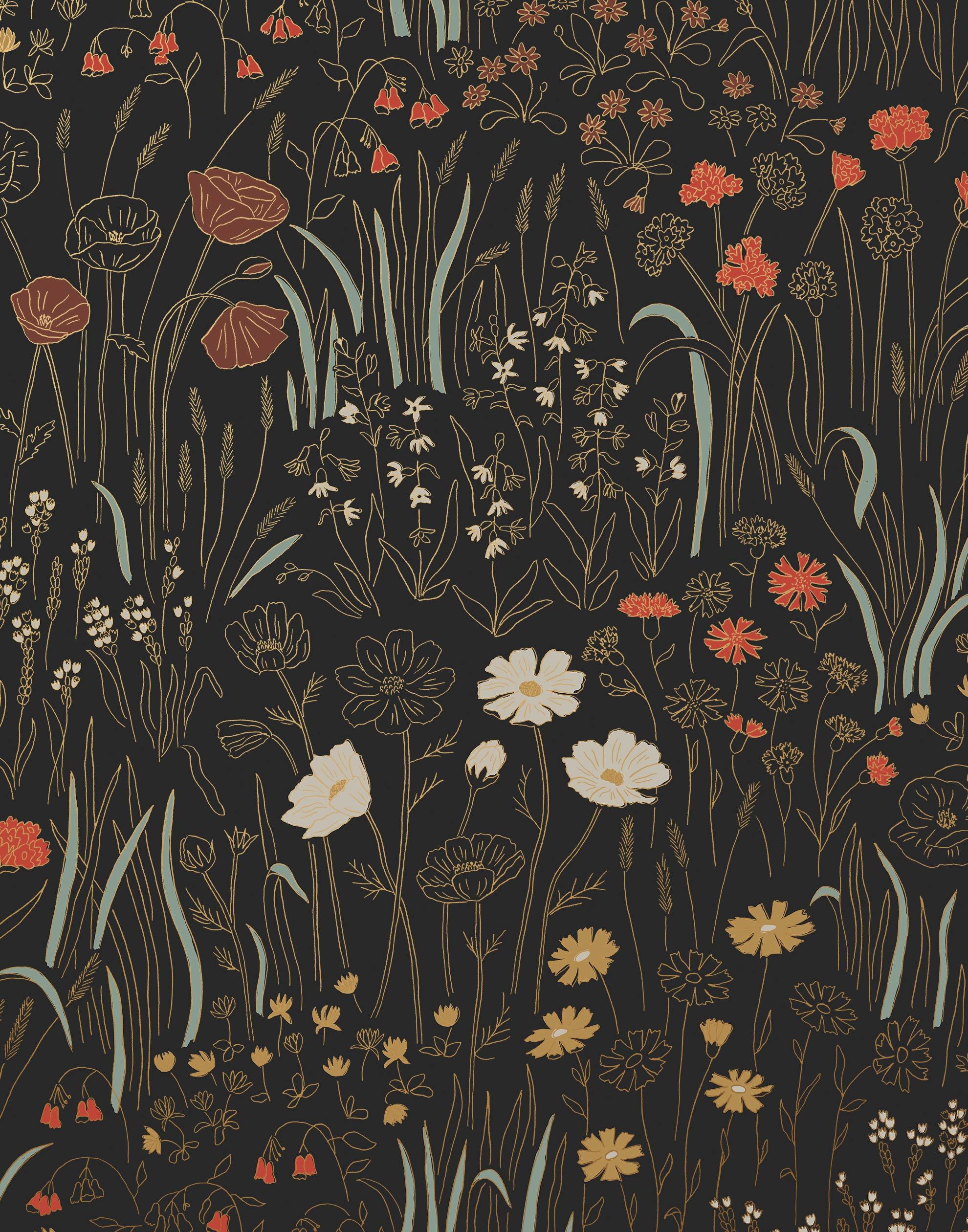1980x2520 Floral Wallpaper. Hygge & West