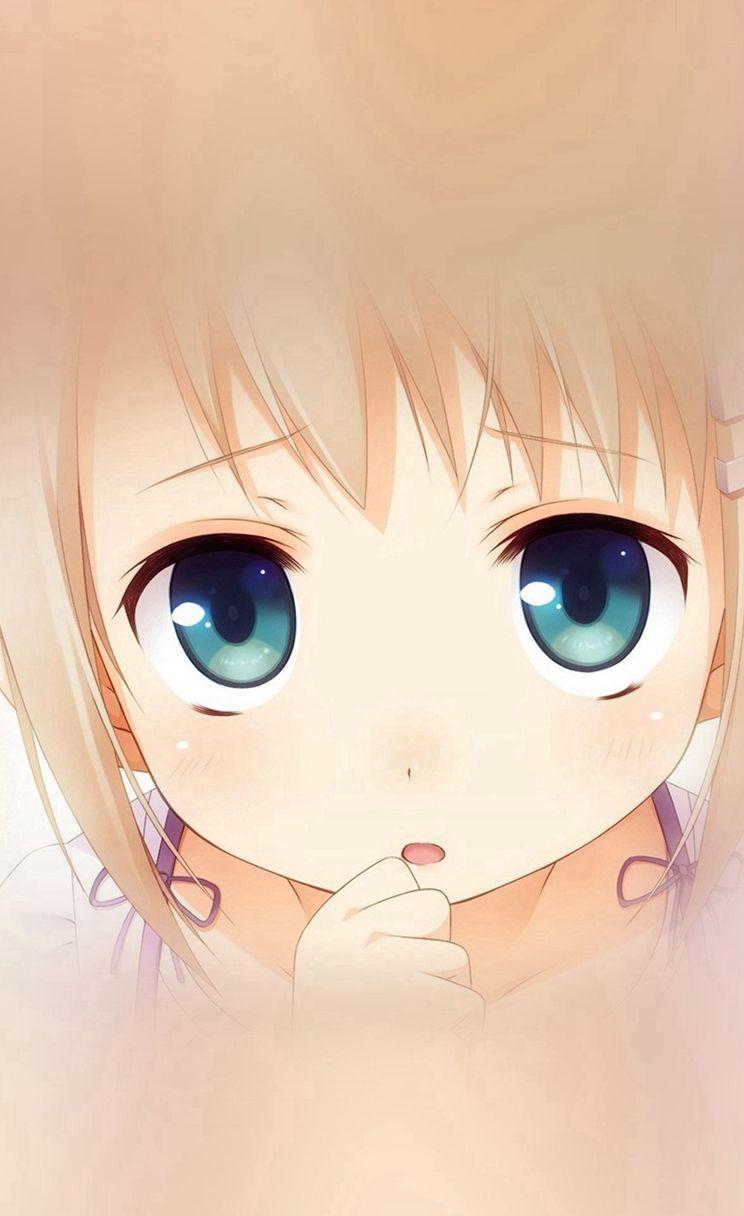 744x1216 Anime Loli Baby Girl Pink Cute iPhone 4s Wallpaper Download