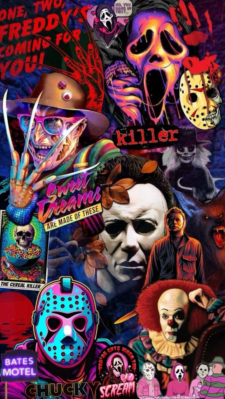 736x1308 horrorwallpaper #horrorart #wallpaperaesthetic