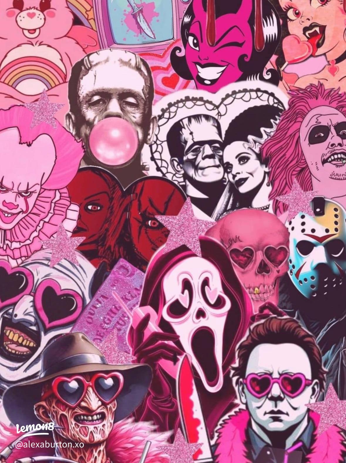 1179x1575 Spook Up Your Phone with Adorable Valloween Horror Wallpaper