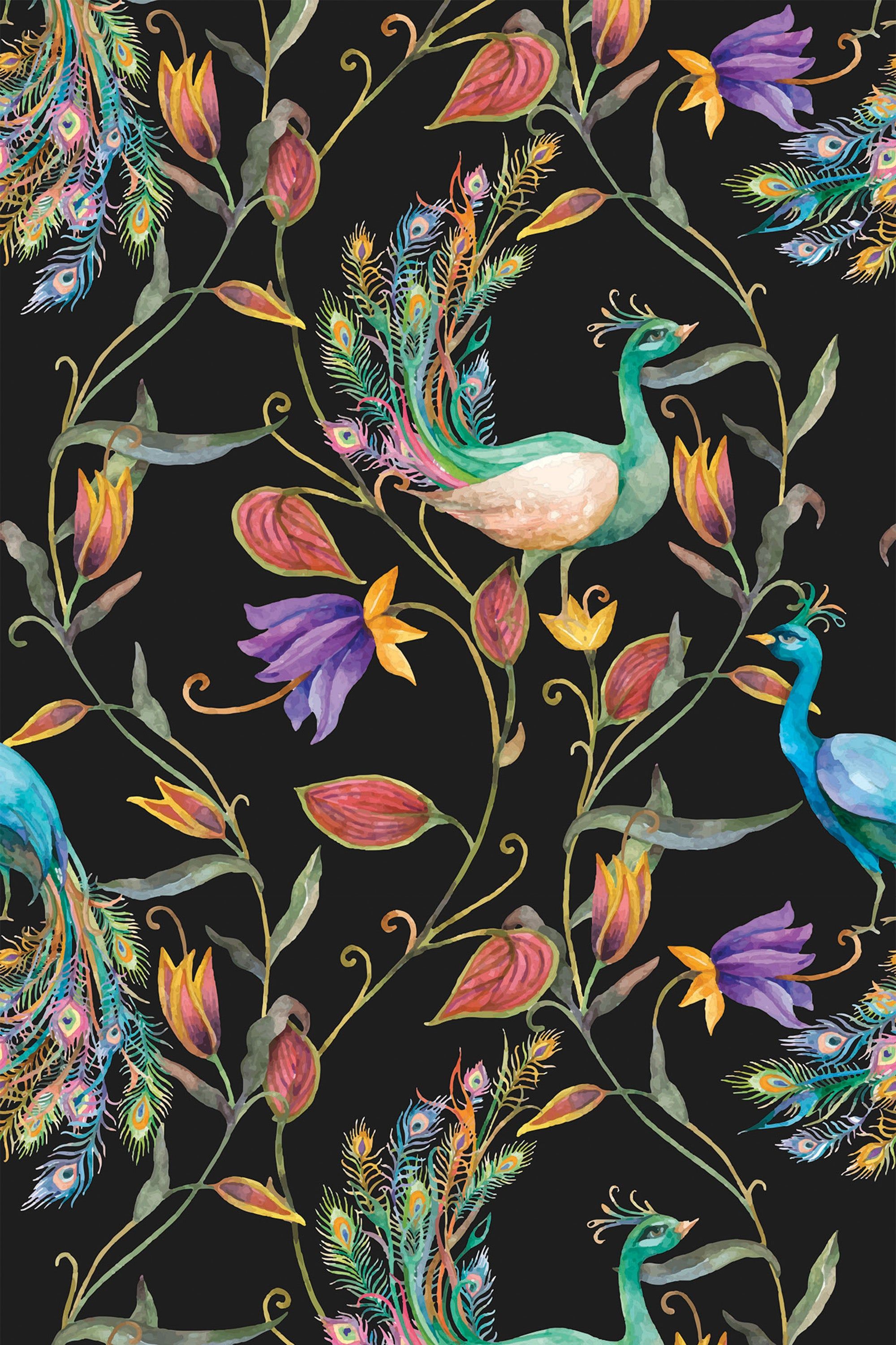 2000x3000 Exotic bird Peel and Stick Removable Wallpaper