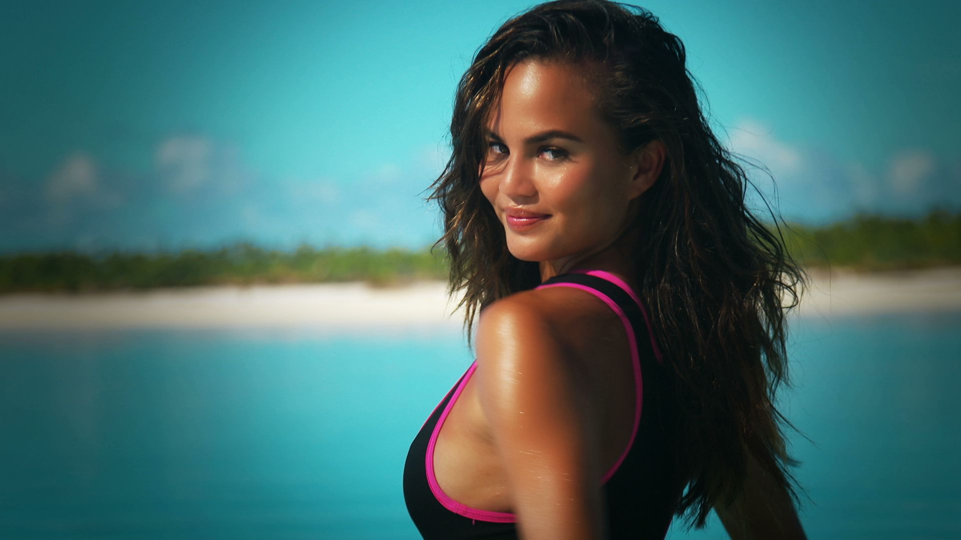 1920x1080 Chrissy Teigen Wallpaper Image Photo Picture Background