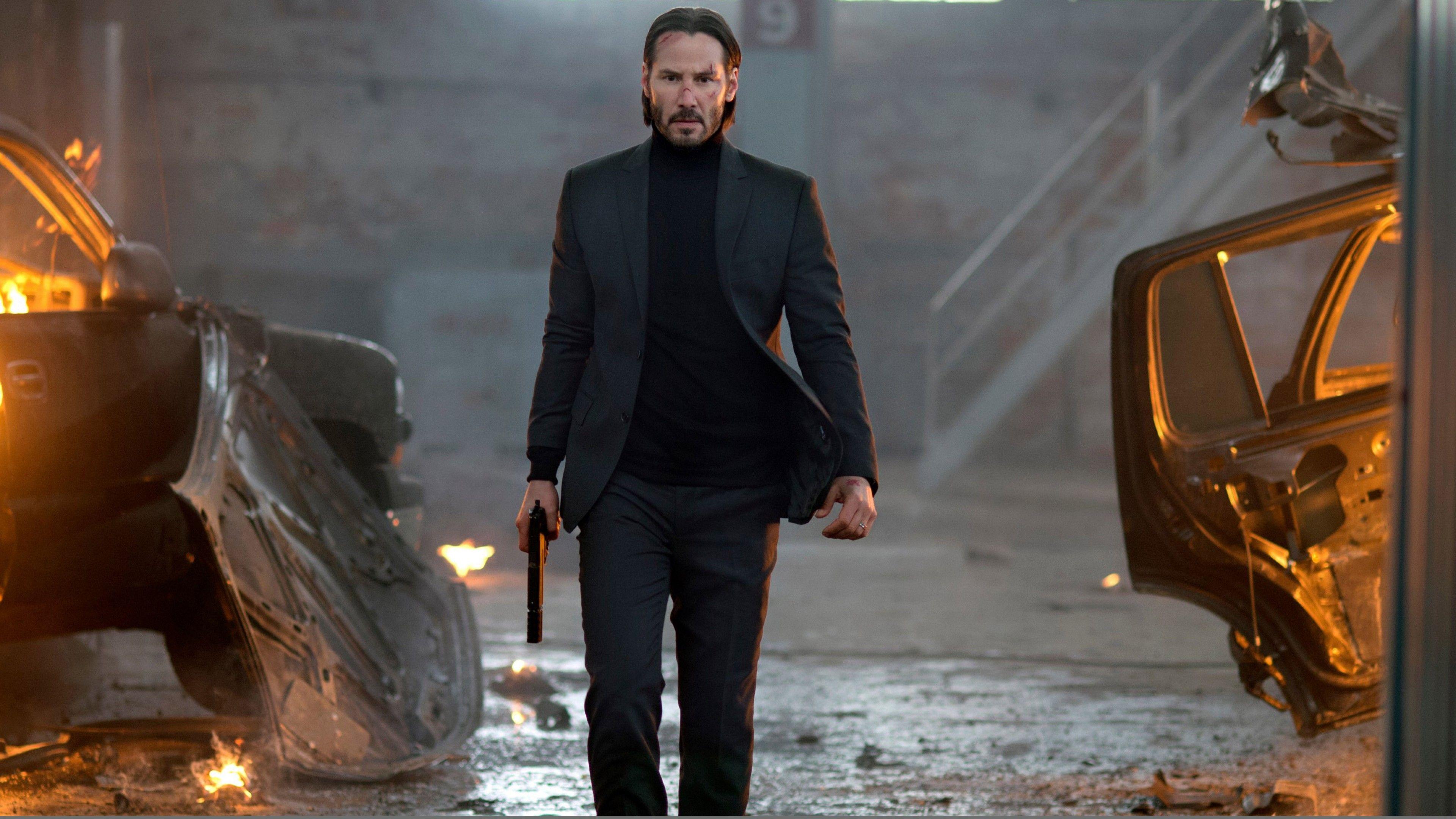 3840x2160 Wallpaper John Wick: Chapter Two, John Wick: Chapter Keanu