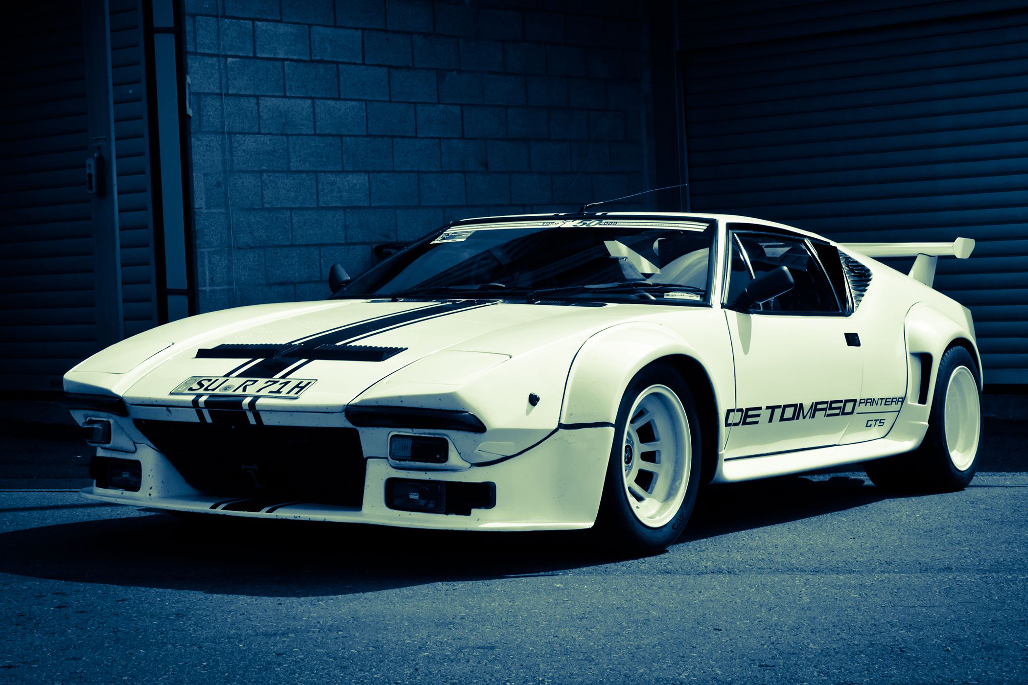 2100x1400 Wallpaper wall, white, GTS, Build, De Tomaso, Pantera for mobile and desktop, section суперкары, resolution 2100x1400