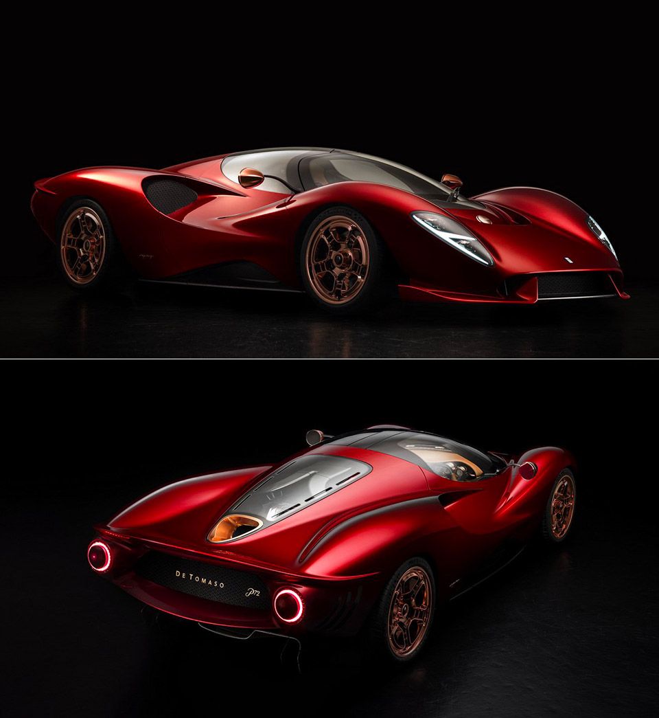 960x1045 De Tomaso P72 is a Luxurious New Supercar You Probably Never Knew Existed