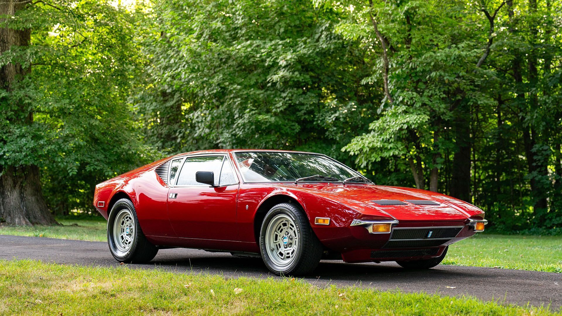 1920x1080 DeTomaso Pantera. Monterey Jet Center 2024. Broad Arrow Auctions. Driven by Hagerty. Classic Car Auctions