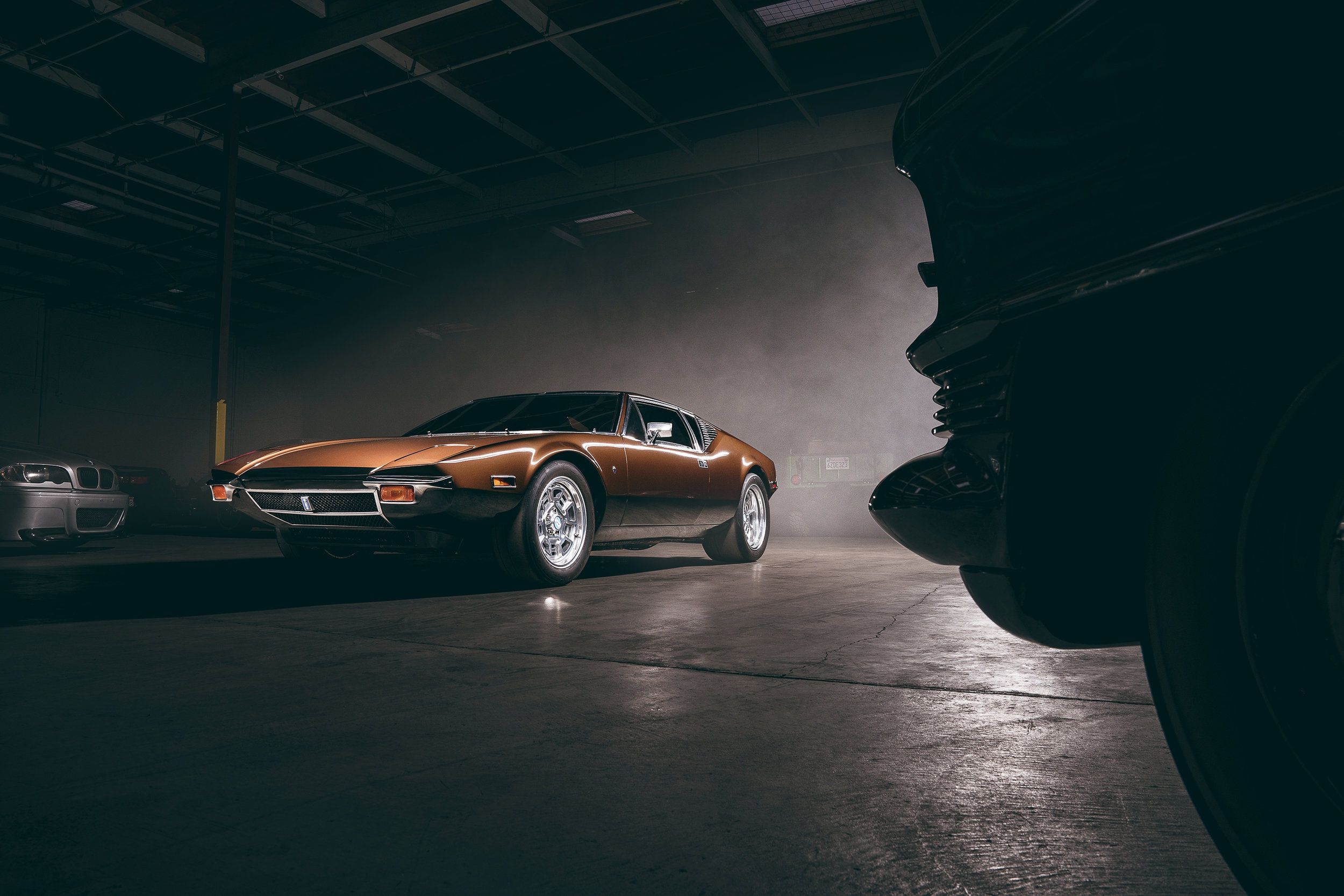 2500x1667 Wallpaper car, Front, brown, old, De Tomaso Pantera for mobile and desktop, section другие марки, resolution 2500x1667
