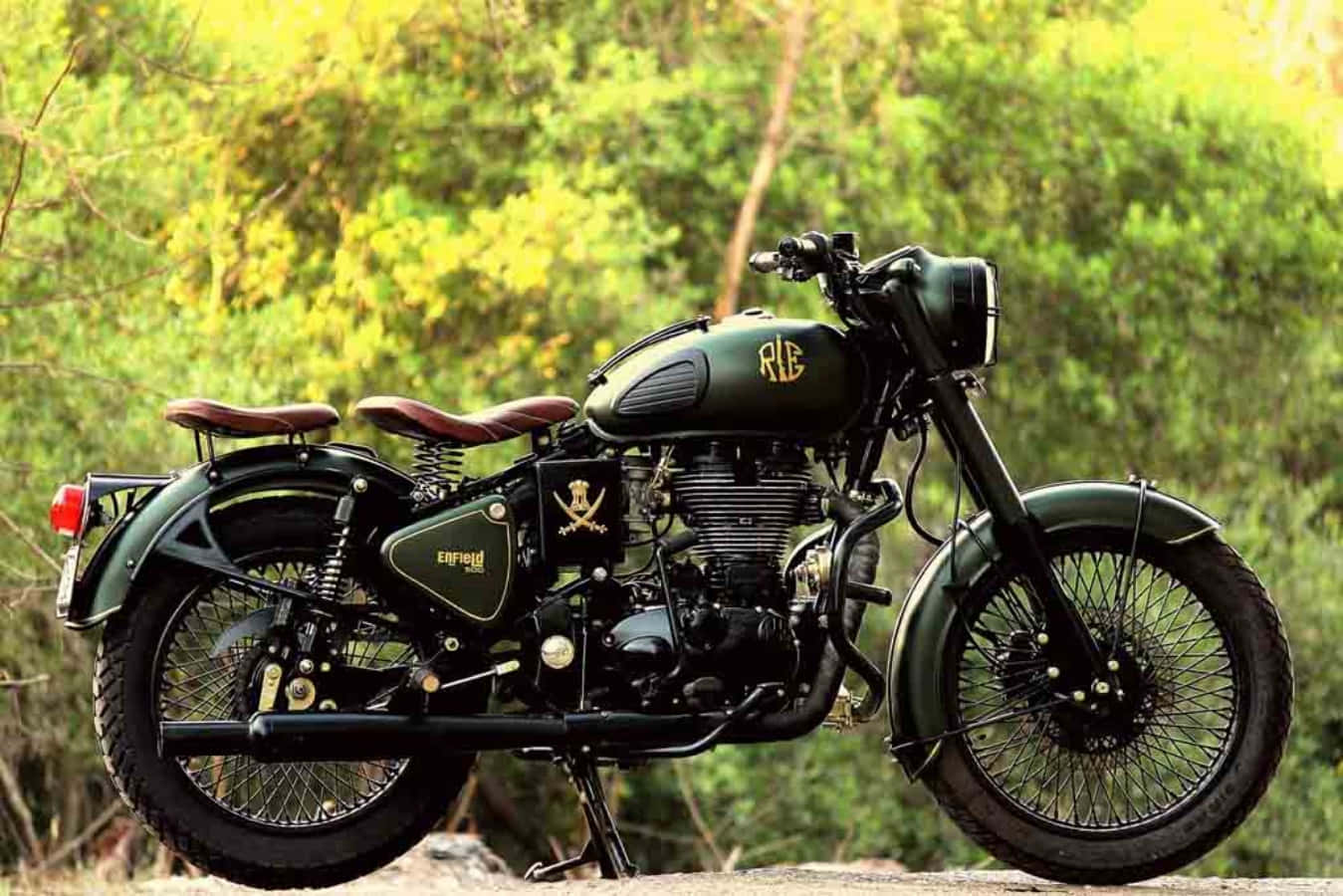 1349x900 Download Royal Enfield Custom Classic 500 Picture