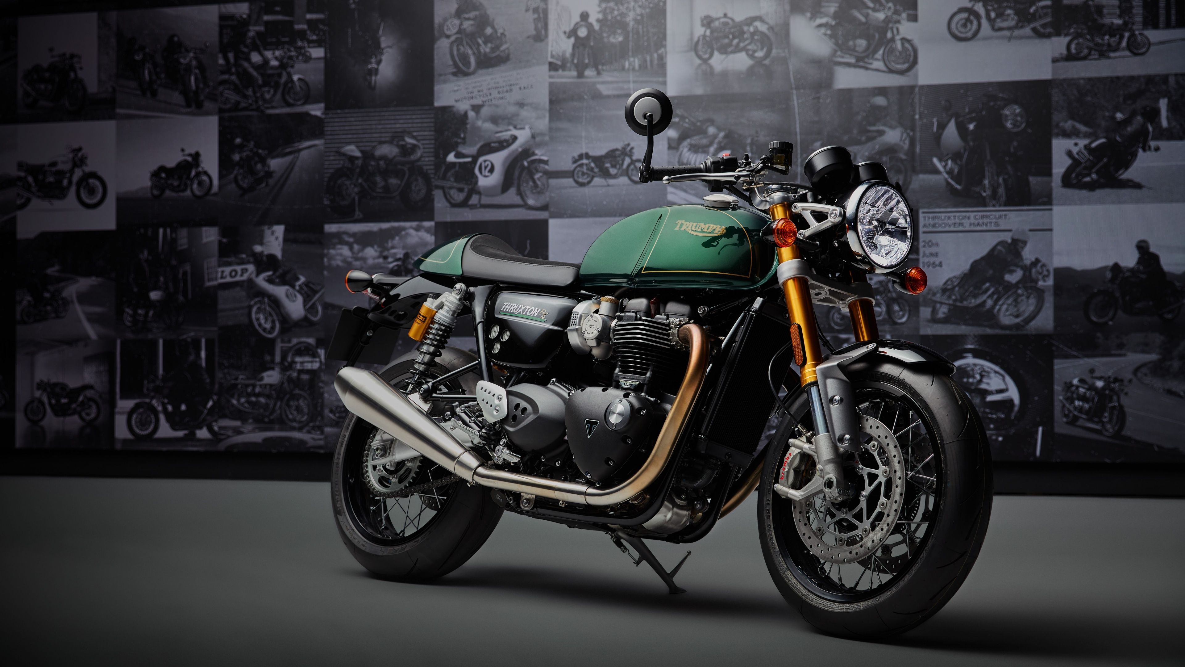 3840x2160 Triumph Thruxton Wallpaper 4K, Final Edition, 5K, 8K