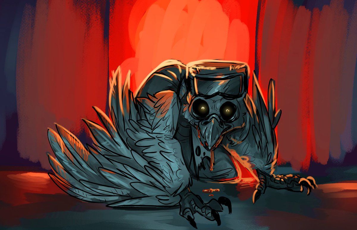 1200x772 Spooky Mollie Mcaw from indigo park! I'm so glad people like this game, it makes me really happy!!! #indigopark