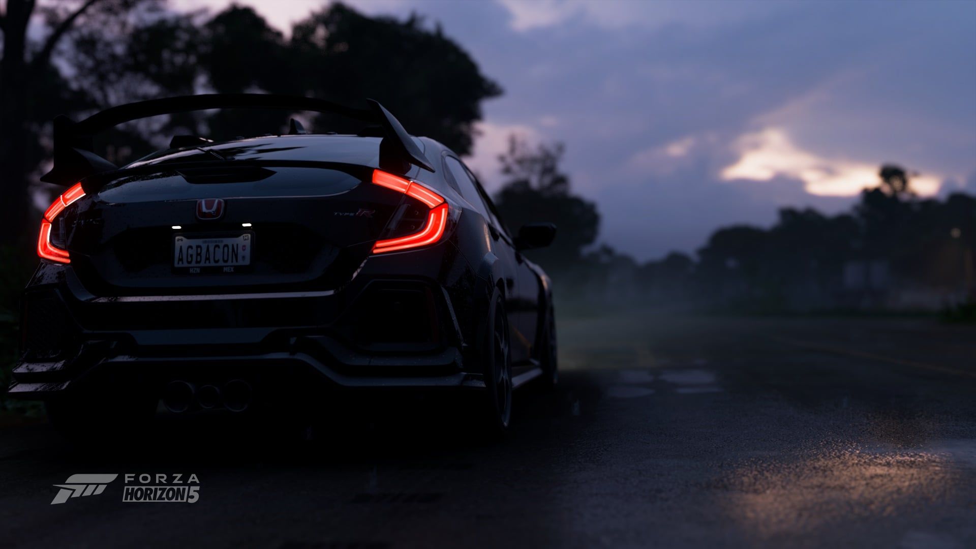 1920x1080 Forza Horizon 5. Honda Civic Type R