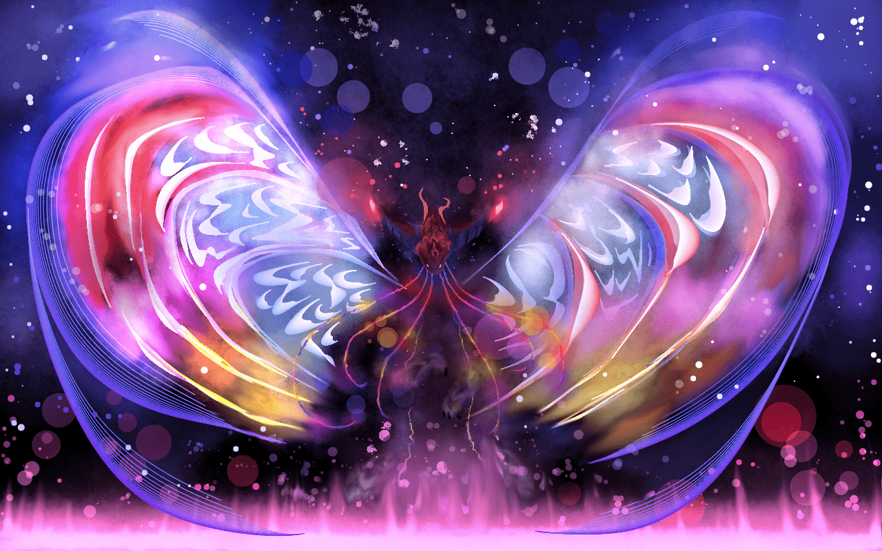1280x800 The Abyssal Dragon, Namielle By URADUST BLAKE