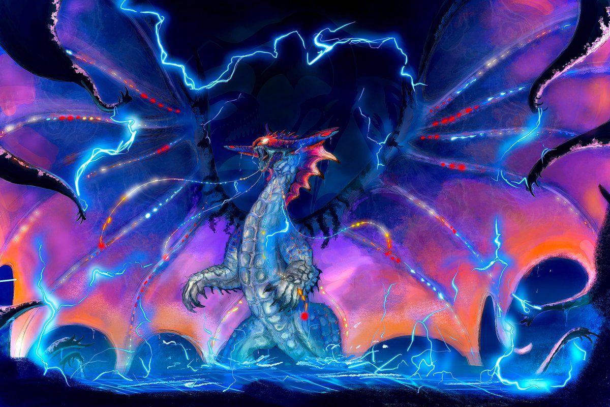 1200x800 At long last.I finally finished my Namielle drawing!! For the past +5 months, I have been painstakingly working on this creature, but now I have FINISHED!!!!! #MonsterHunter #MonsterHunterWorld #Namielle