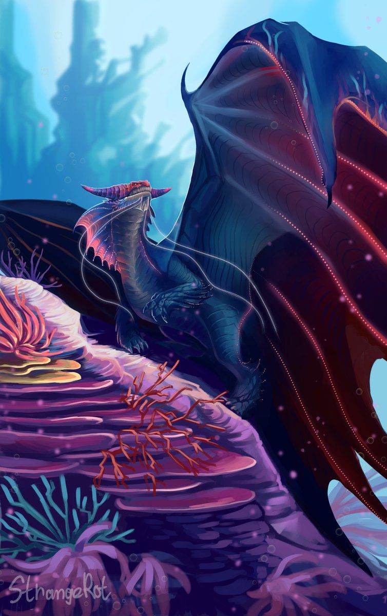 754x1200 oh i finished it #dragon #MonsterHunter #MonsterHunterWorld #fanart # namielle #illustration