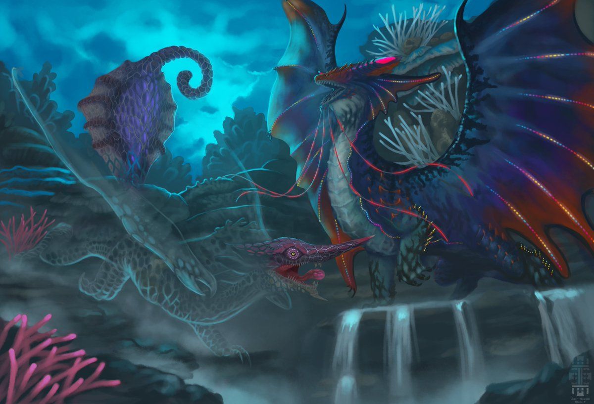1200x817 DECEIVING THE ENIGMA MH Fan art: Chameleos X Namielle