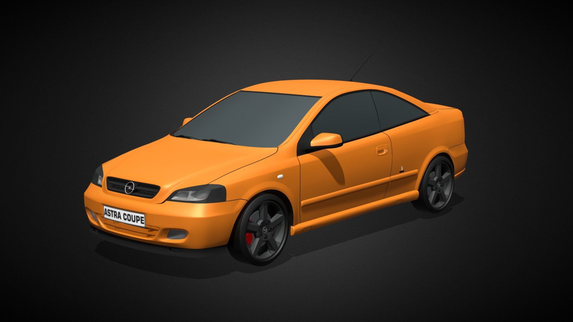 1920x1080 Opel Astra G Coupe Bertone (OEM look) model by goran_m_pg [675e994]