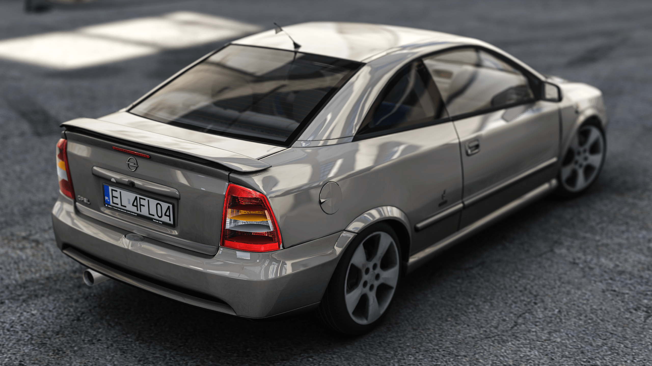 2560x1440 Opel Astra G Coupe 2.0 Turbo 2001