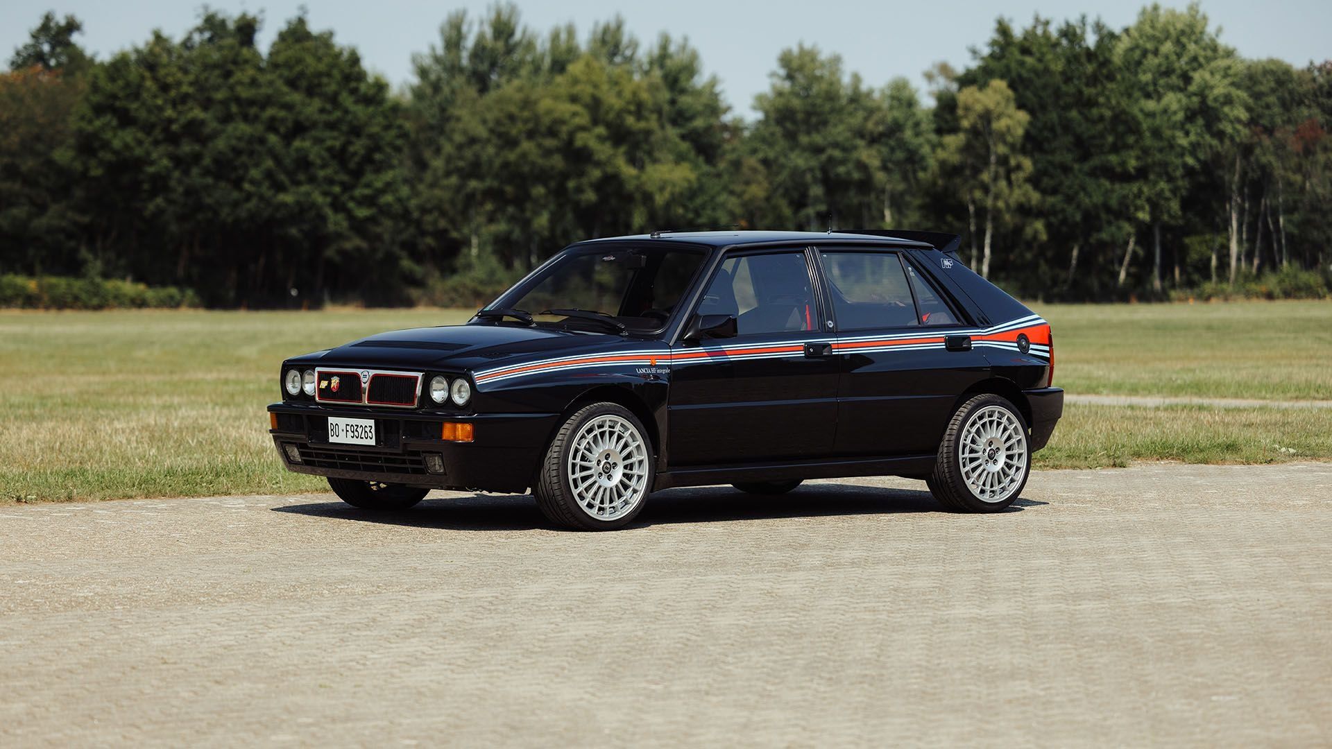 1920x1080 Lancia Delta HF Integrale 16v Evoluzione “Martini Speciale”. Zoute Concours Auction 2025. Broad Arrow Auctions. Driven by Hagerty. Classic Car Auctions