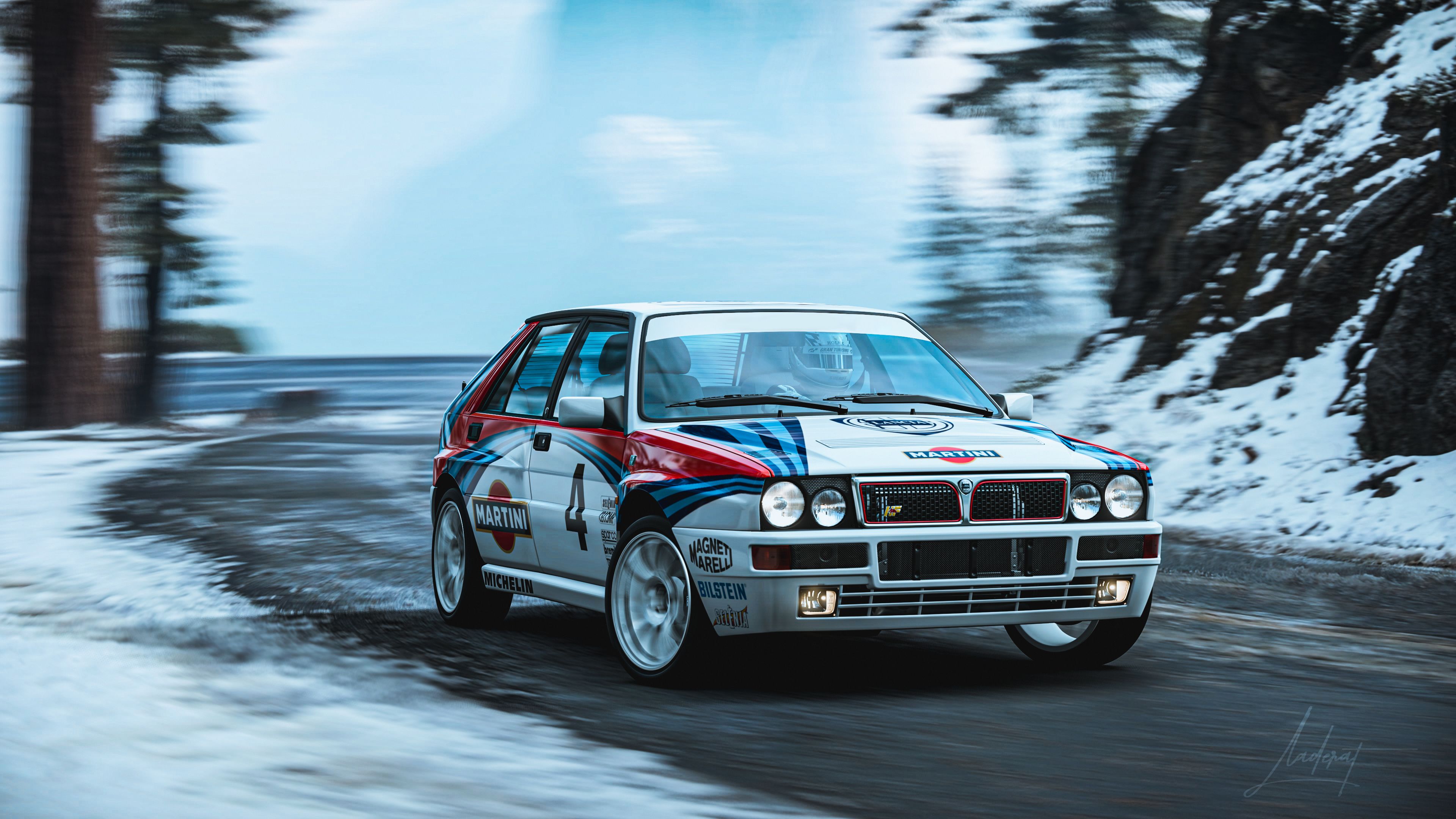 3840x2160 Lancia Wallpaper