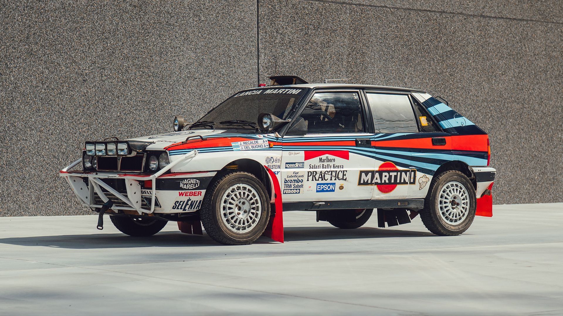 1920x1080 Lancia Delta HF Integrale 8V Martini Lancia Works “Safari” Group A. Zoute Concours Auction 2025. Broad Arrow Auctions. Driven by Hagerty. Classic Car Auctions