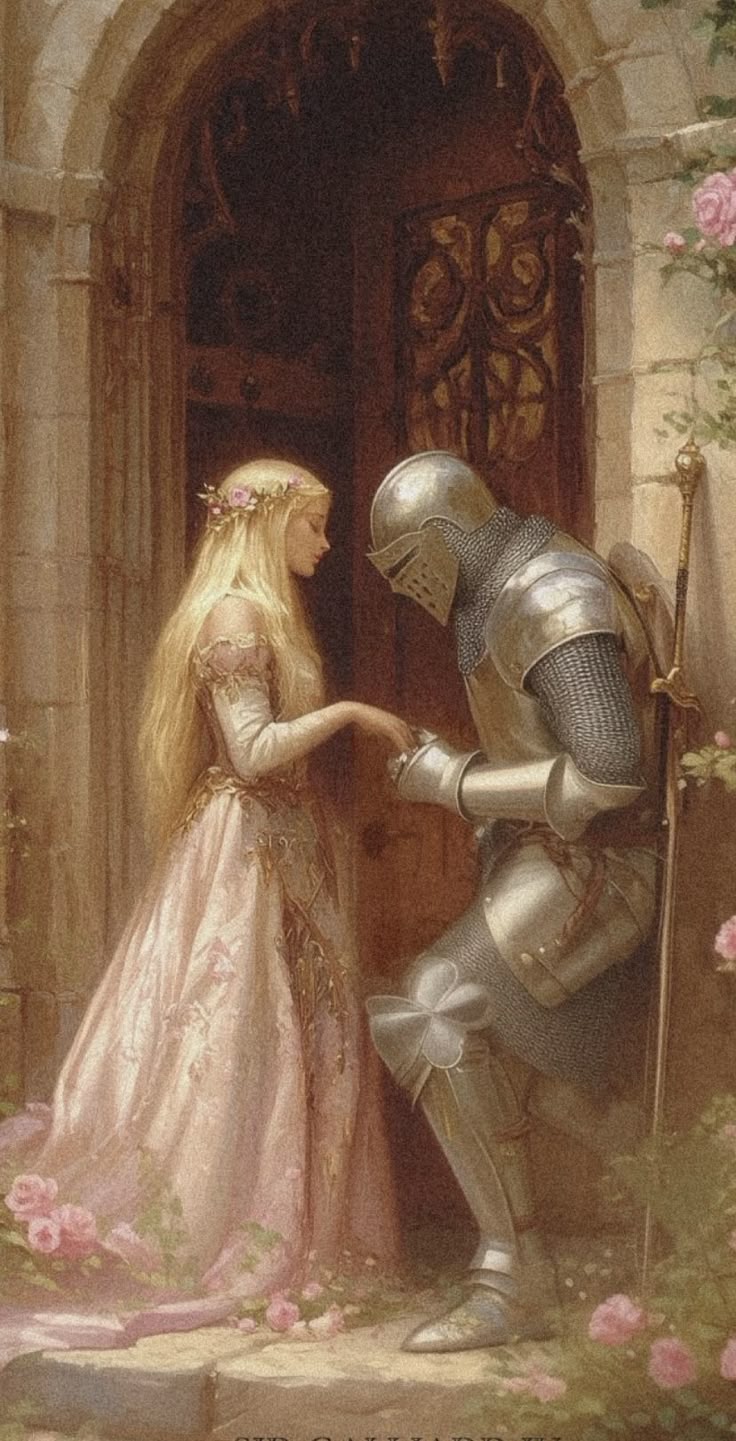736x1441 Medieval times paintings. Princess in love aesthetic, Princess x knight aesthetic, Me core