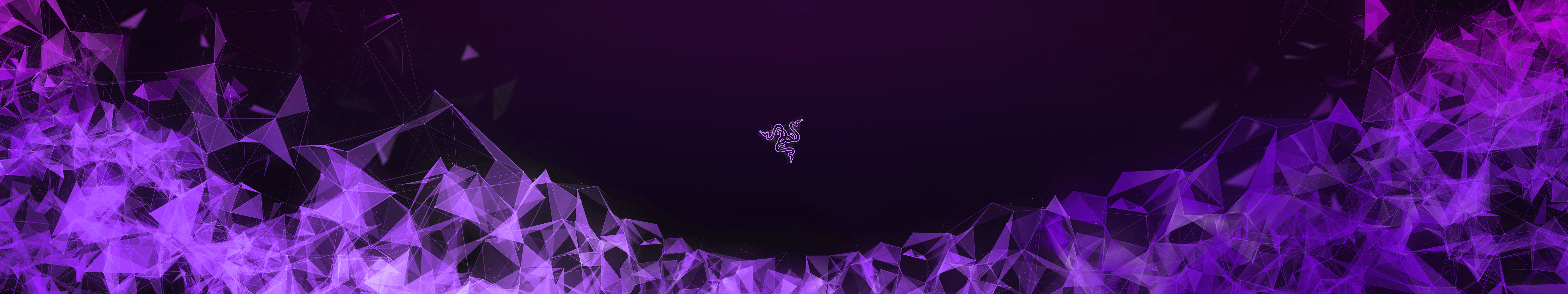 5760x1080 Razer prismatic wallpaper for triple monitor setups