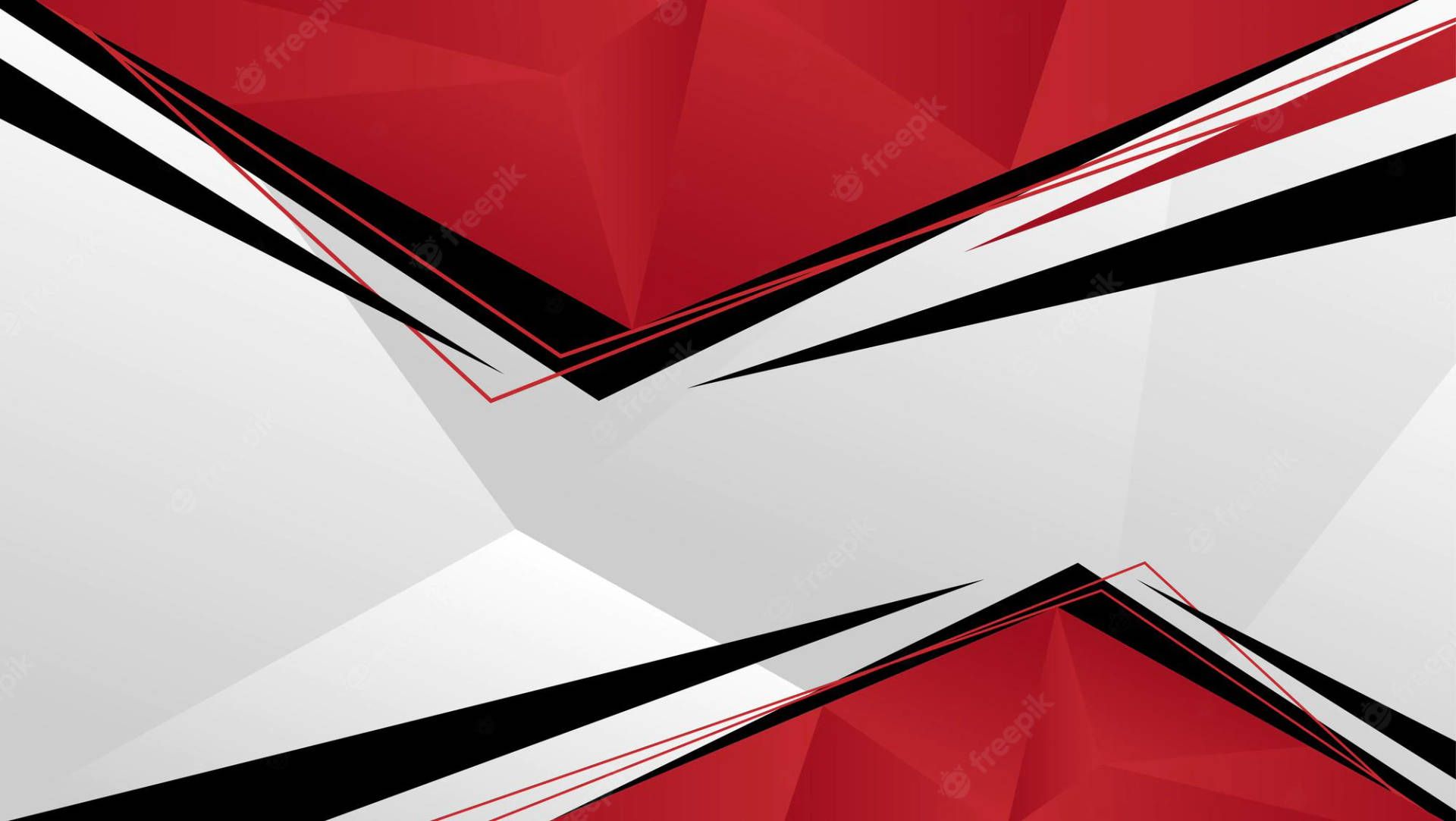 1920x1083 Download Black, Red And White Sharp Abstract Wallpaper