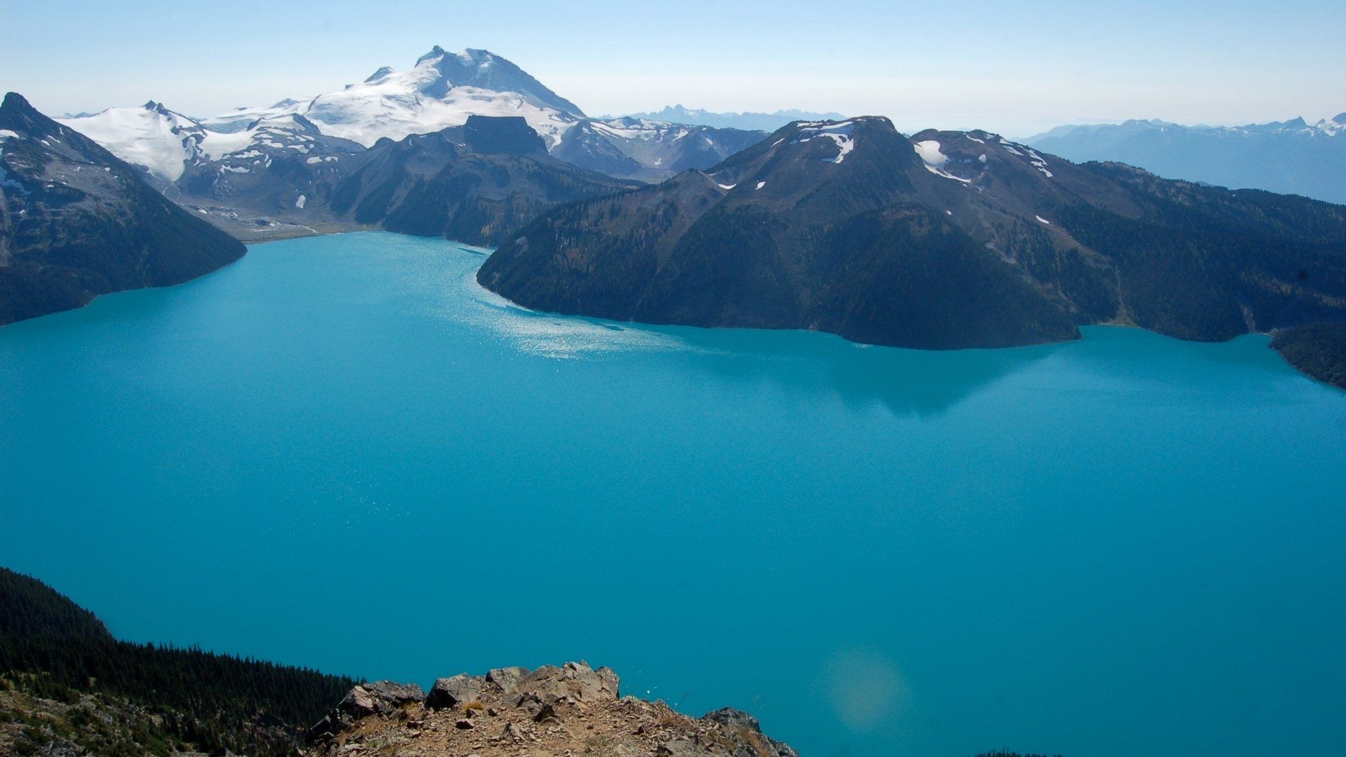 1920x1080 Garibaldi Lake Serenity: Stunning HD Nature Landscape Wallpaper