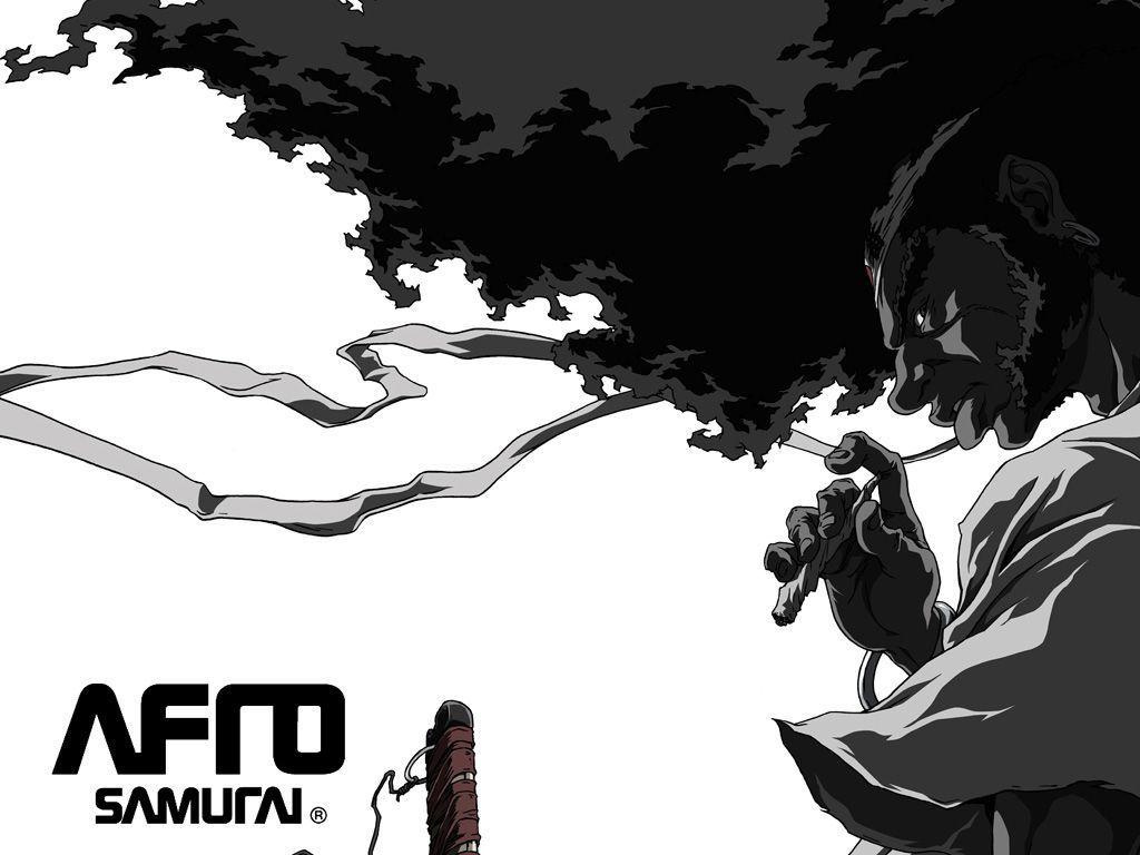 1024x768 Afro samurai wallpaper
