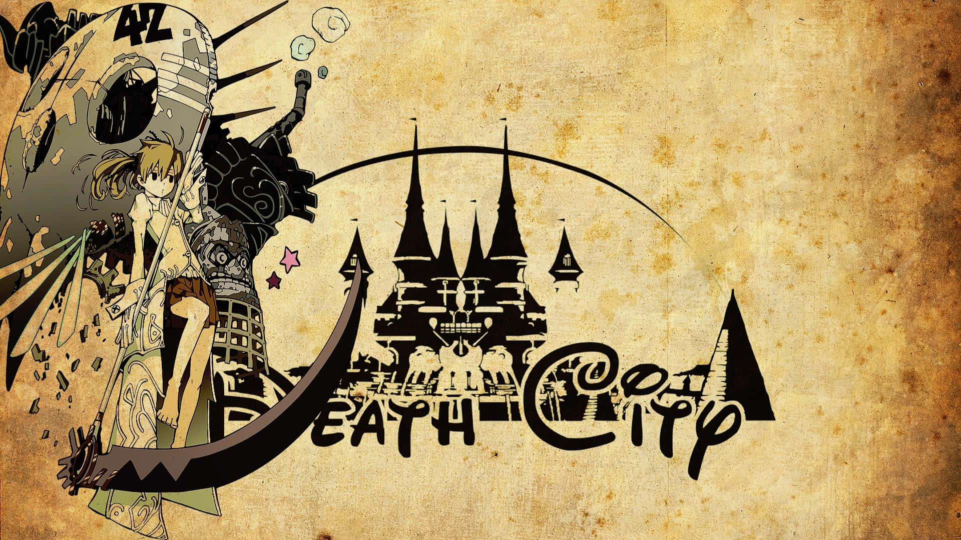 1920x1080 Download Soul Eater Death City Background