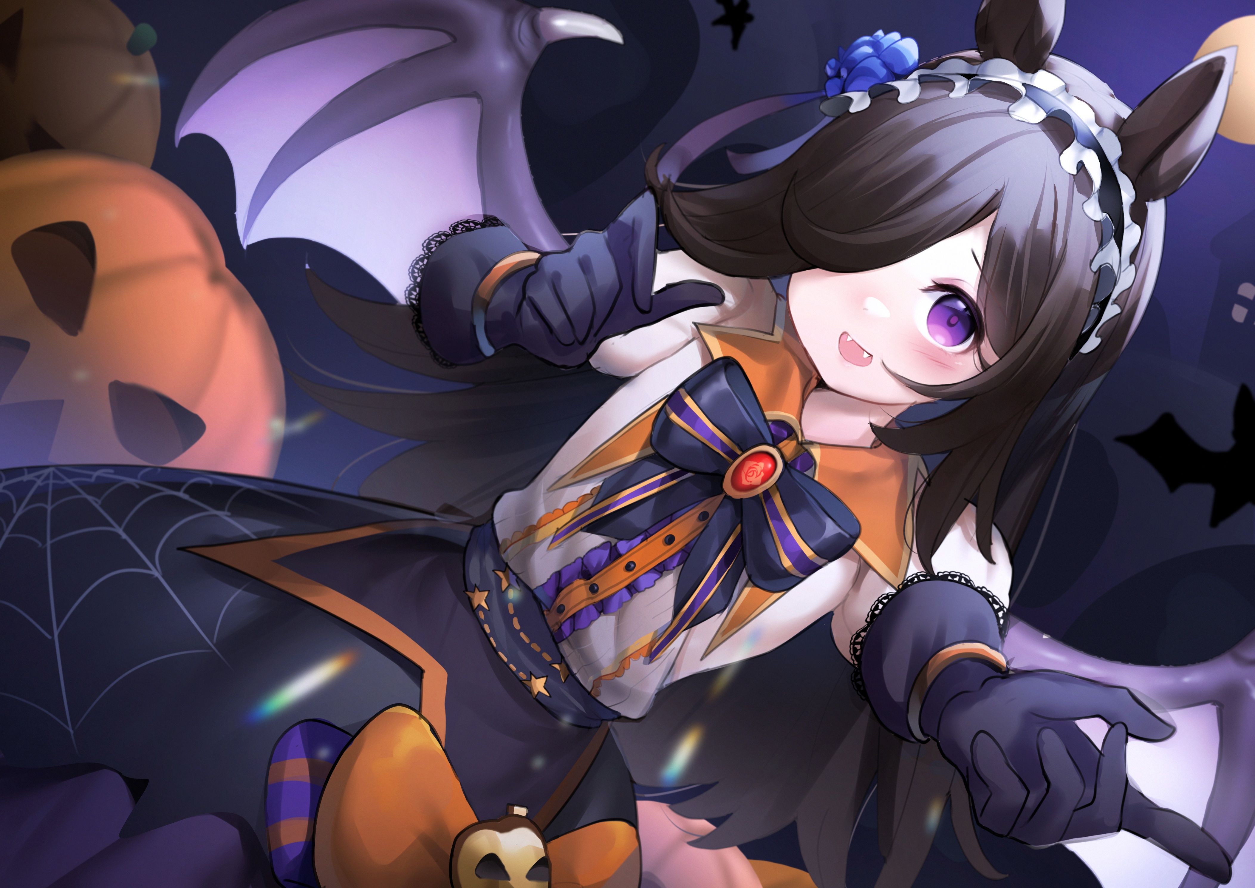 4209x2976 Wallpaper girl, Halloween, Uma Musume: Pretty Derby, Rice Shower for mobile and desktop, section арт, resolution 4209x2976