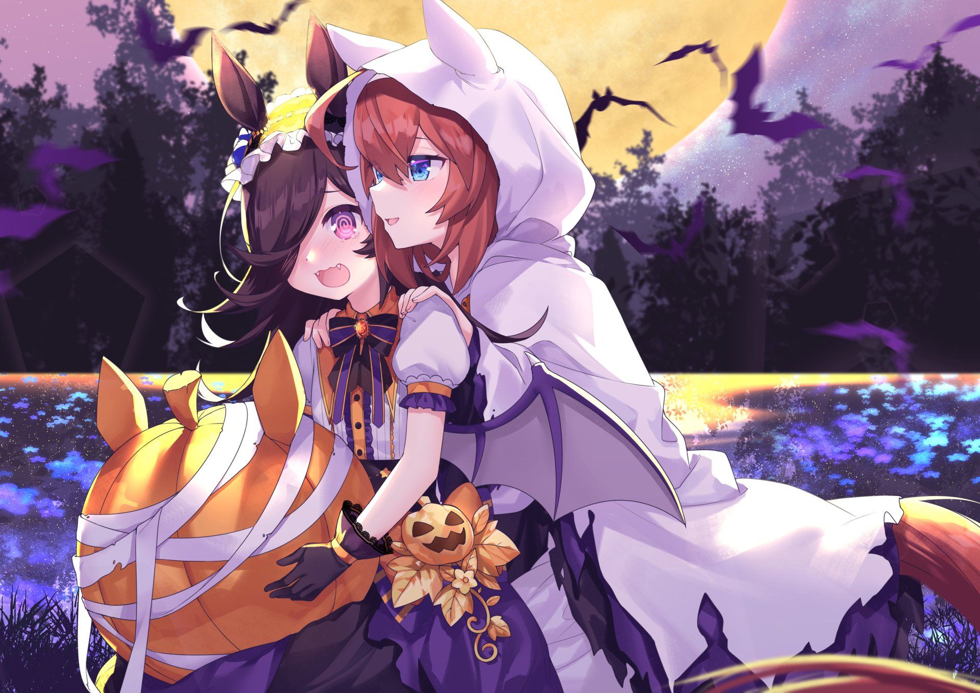 1920x1358 Download Rice Shower Mihono Bourbon Anime Uma Musume: Pretty Derby 4k Ultra HD Wallpaperx2894