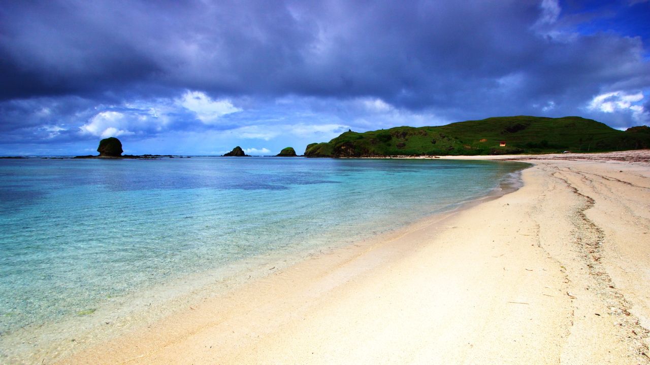 1280x720 Kuta Beach Bali. Beautiful Places in Indonesia