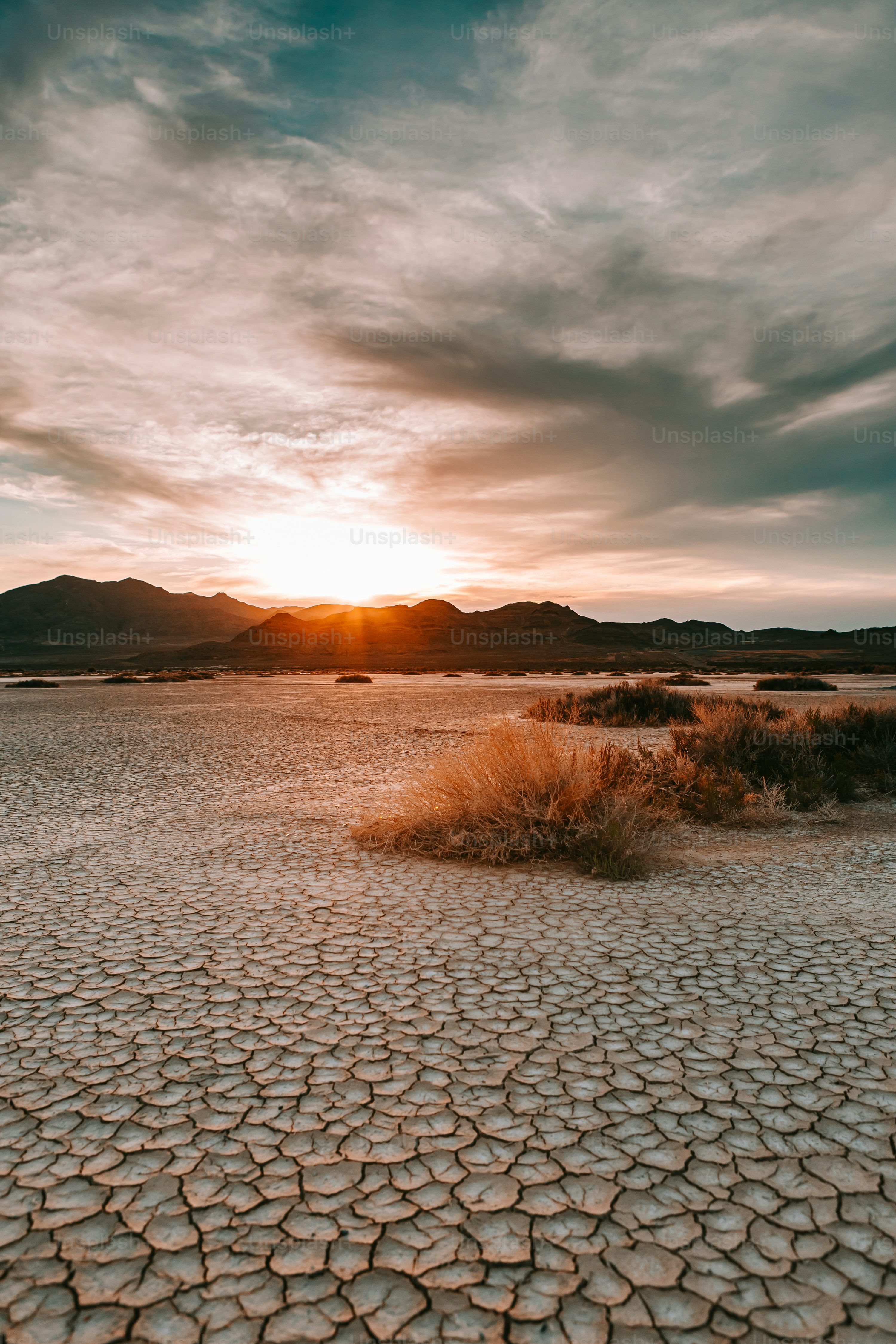 3000x4500 A wonderful sunset on Bonneville salt flat, Salt lake city, Utah, USA photo